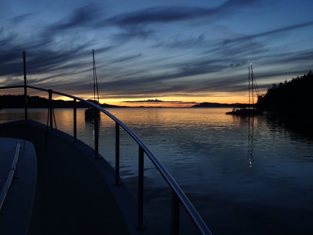 Sunset at James Bay